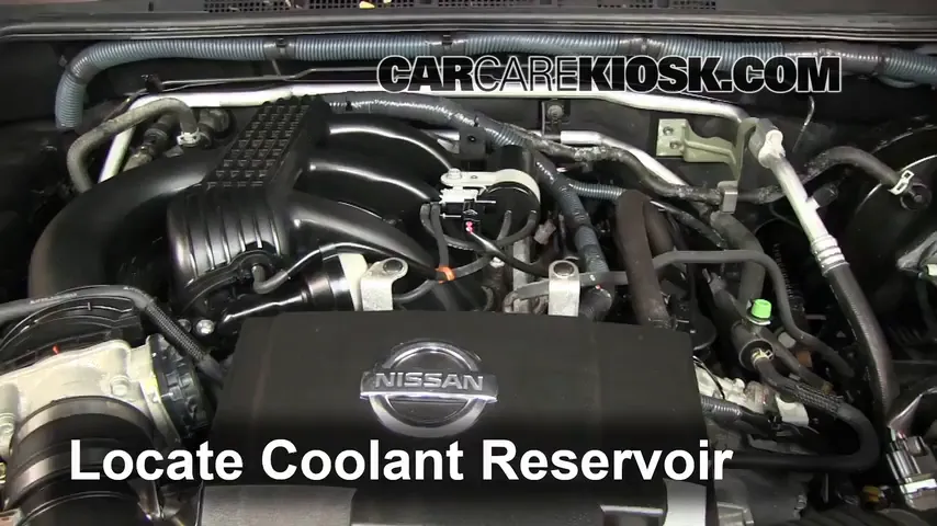 2011 Nissan Xterra S 4.0L V6 Refrigerante (anticongelante)